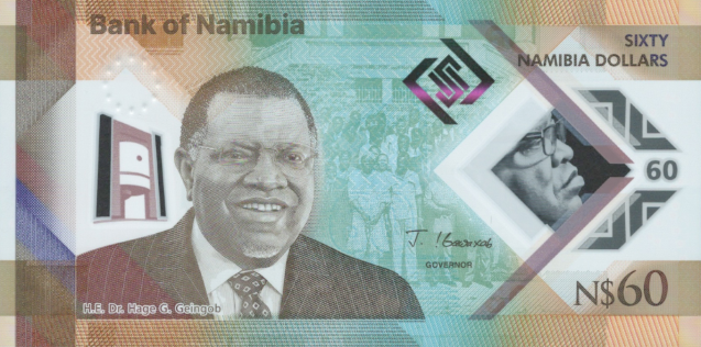 PN19 Namibia - 60 Dollars (2025) (Comm.)